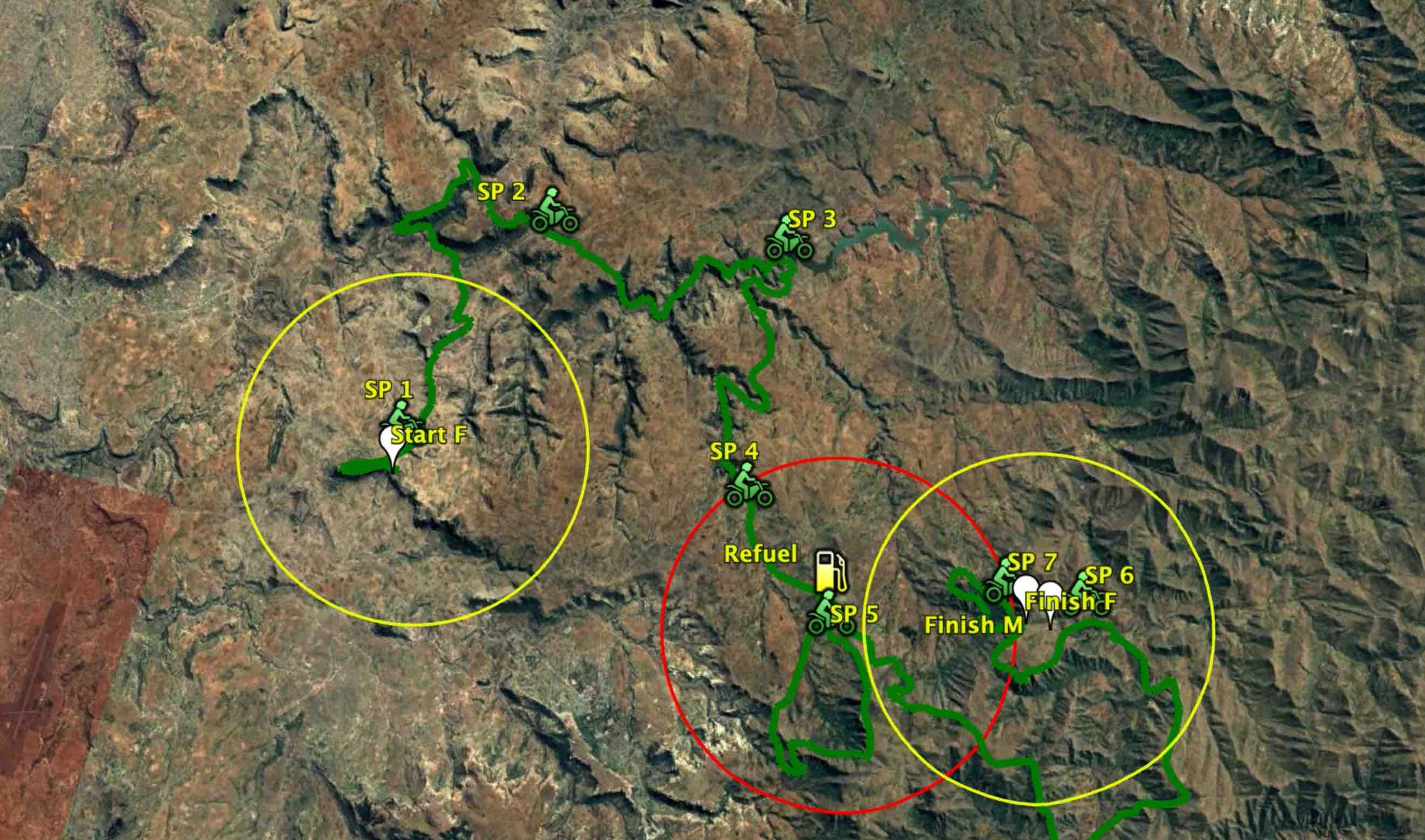Course Map Lesotho
